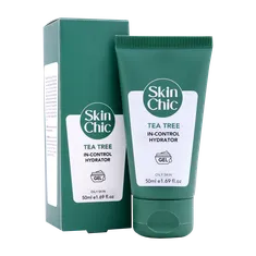ژل کرم آبرسان پوست چرب درخت چای اسکین شیک | Skin Chic Tea Tree In Control Hydrator