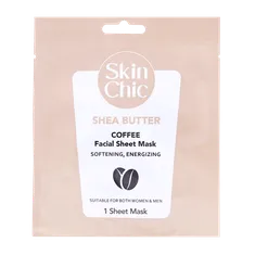 ماسک ورقه ای شی باتر و قهوه اسکین شیک | Skin Chic Shea Butter and Coffee Facial Sheet Mask