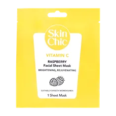 ماسک صورت ورقه ای ویتامین سی و تمشک اسکین شیک | Skin Chic Vitamin C And Raspberry Facial Sheet Mask