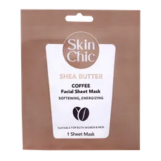 ماسک ورقه ای شی باتر و قهوه اسکین شیک | Skin Chic Shea Butter and Coffee Facial Sheet Mask