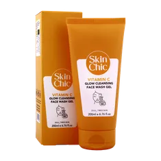 ژل شستشوی صورت ویتامین سی اسکین شیک | Skin Chic Vitamin C Glow Cleansing Face Wash Gel