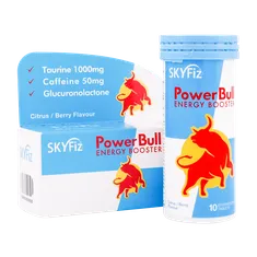 قرص جوشان پاور بول اسکای فیز 10 عددی |  Power Bull Energy Booster Tablet - Vitsky