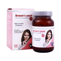 قرص مخمر آبجو استار ویت 60 عددی | Brewer's Yeast - Star vit