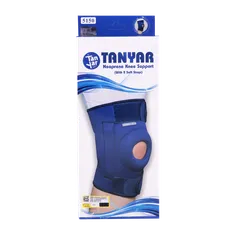 زانو بند قابل تنظیم آتل دار نئو پرن تن یار کد 5150  | Tanyar Neoprene Knee Support With 2 Soft Stays