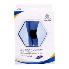 زانو بند ورزشی پد دار طب و صنعت کد 41300 | Teb & Sanat Sport Padded Knee Support Free size