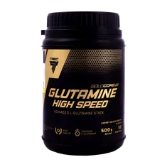 پودر گلد کر لاین گلوتامین های اسپید ترک نوتریشن 500 گرمی | Gold Core Line Glutamine High Speed Powder 500 g - Trec Nutrition