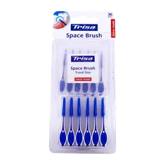 براش بین دندانی اسپیس پروفشنال تریزا 36 عددی  | Interdental Space Brush Travel Box 36 Pcs - Trisa