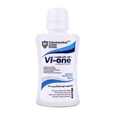 دهانشویه 0.2% کلرهگزیدین وی وان 330 میلی لیتری | Vi One Chlorhexidine 0.2% MouthWash 