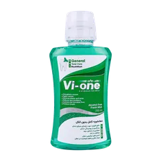 دهانشویه کامل بدون الکل وی وان 330 میلی لیتری | Vi One General Fresh Mint Mouth Wash