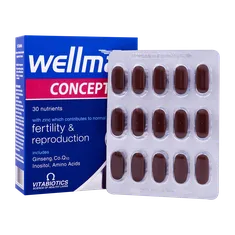 قرص ول من کانسپشن آقایان ویتابیوتیکس ۳۰ عددی | Vitabiotics Wellman Conception 30 Tabs