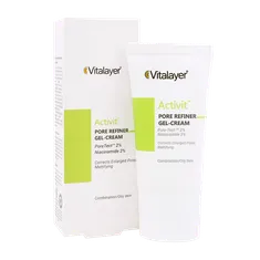 کرم ژل جمع کننده منافذ باز اکتی ویت ویتالیر | Vitalayer Pore Refiner Gel Cream
