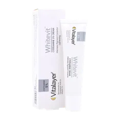 کرم ضد لک و روشن کننده قوی سیستئامین وایت ویت ویتالیر | Vitalayer Cysteamine 5 Cream 40 Ml