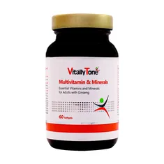 کپسول مولتی ویتامین و مواد معدنی ویتالی تون | Multivitamin and Minerals Softgel - Vitally Tone