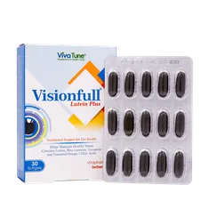 کپسول ویژن فول لوتئین پلاس ویواتیون | Visionfull Lutein Plus Softgel - Viva Tune