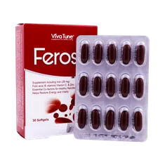 کپسول فروسیس ویواتیون 30 عددی | Viva Tune Ferosis Softgel