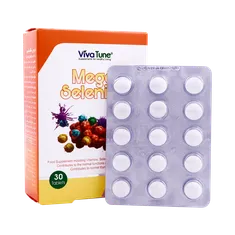 قرص مگاسلنیم ویواتیون 30 عددی | Viva Tune Mega Selenium