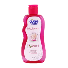 شامپو سر و بدن بابونه کودک وی کر | Wee Care Baby Shampoo 2 in 1 Chamomile Extract 225 ml