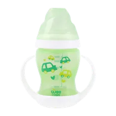 لیوان سر سیلیکونی ارتجاعی از 4 ماهگی وی کر کد C706 | Wee Care Transition Cup Latch Series Code C706 +4 Months