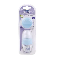 شیشه شیر وی کر 2 در 1 از بدو تولدB301 |  Wee care Pyrex & Medicine Feeder Bottle - B301 +0 months