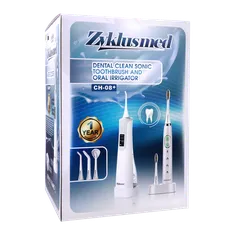 ست مسواک برقی و واترجت CH-08 زیکلاس مد | CH-08 Dental Clean Sonic Toothbrush and Oral Irrigator - Zyklsmed