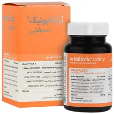 کپسول آرتابایوتیک سیفتی بهیان طب آرتا 30 عددی | Artabiotic Safety - Behyan Teb Arta
