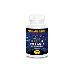 کپسول روغن ماهی امگا 3 فرمولیتد ساینسز |  Formulated Sciences Fish Oil Omega-3 Softgel