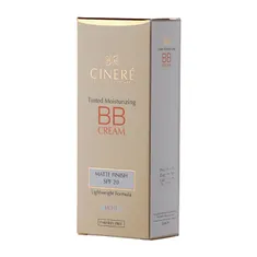 کرم پودر مرطوب کننده بی بی کرم SPF 20 سینره | Tinted Moisturizing BB Cream SPF 20 - Cinere