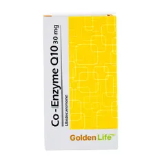 قرص روکش دار کو آنزیم کیوتن 30 میلی گرم گلدن لایف | Co-Enzyme Q10 30 mg Film Coated Tablet - Golden Life