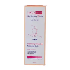 مایع شوینده ضد لک و روشن کننده پوست دئو دراگ | Face and Body Lightening Syndet - Deo Drug