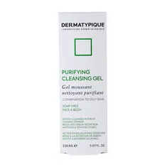 ژل شوینده پوست چرب و مختلط درماتیپیک | Purifying Cleansing Gel for Combination to Oily Skin - Dermatypique