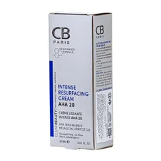 کرم لایه بردار 20% آلفاهیدروکسی اسید سی بی پاریس | Intense Resurfacing Cream AHA 20 - CB Paris