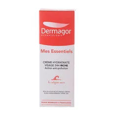 کرم مرطوب کننده و مغذی قوی مای اسنشیال درماگور  | Mes Essentiels Rich 24-hour Moisturizing Cream - Dermagor