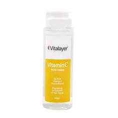 تونر پاک کننده صورت حاوی ویتامین سی ویتالیر | Vitamin C Face Toner - Vitalayer