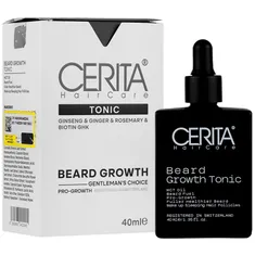 تونیک تقویت ریش سریتا بدون آبکشی | Beard Growth Tonic - Cerita
