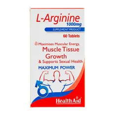 قرص ال آرژنین هلث اید | L-Arginine Tablet - Health Aid