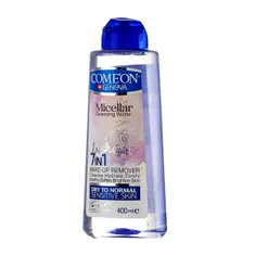 محلول پاک کننده آرایش پوست معمولی و خشک و حساس کامان | Micellar Cleaning Water for Dry to Normal and Sensitive Skin - Come'on 