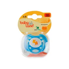 پستانک کودک ارتودنسی بی بی لند کد 392 | Orthodontic Silicone Pacifier Code 392 - Baby Land