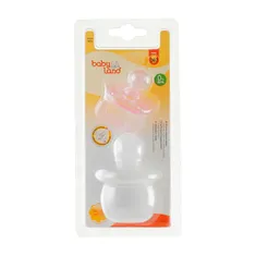 پستانک سیلیکونی بیبی لند با قاب محافظ کد 367 | Silicone Pacifier with Protective Case Code 367 - Baby Land