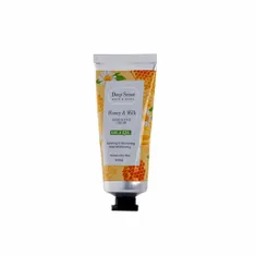 کرم مرطوب کننده دست و صورت شیر و عسل دیپ سنس |  Honey And Milk Hand and Face Cream - Deep Sense