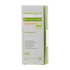 کرم مرطوب کننده پوست چرب سبوفارما مای | Sebopharma Oil-free Moisturizing Cream for Oily Acne-prone Skin - My