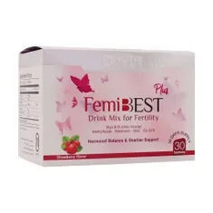 ساشه فمی بست پلاس نوتری بست توت فرنگی 30 عددی |  Femi Best Plus Strawberry - Nutri Best