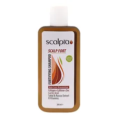 شامپو تقویت کننده موی سر اسکالپ فورت اسکالپیا | Scalp Fort Fortifying Shampoo - Scalpia