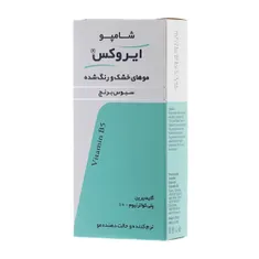 شامپو سبوس برنج موهای خشک و رنگ شده ایروکس | Dry and Colored Hair Shampoo with Rice Extract - Irox