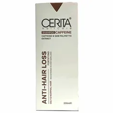 شامپو تقویت کننده و ضد ریزش حاوی کافئین سریتا | Caffeine Anti-hair loss Shampoo - Cerita