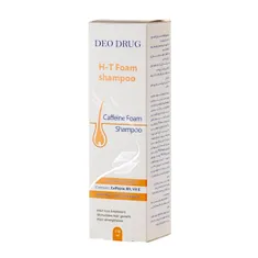 شامپو فوم مخصوص کاشت مو دئودراگ 150 میلی لیتری | H-T Foam Shampoo - Deo Drug
