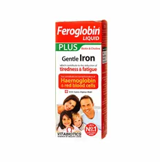 شربت فروگلوبین پلاس ویتابیوتیکس 200 میلی لیتری | Feroglobin Plus Liquid - Vitabiotics