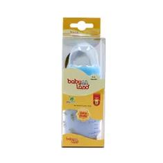 شیشه شیر بیبی لند کد 517 پیرکس کاور دار 0 تا 6 ماهگی  | Pyrex Baby Bottle with Cover Code 517 - Baby Land