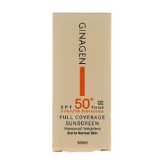 ضد آفتاب پوست خشک و نرمال SPF50 ژیناژن | Sunscreen for Dry to Normal Skin SPF 50 - ginagen
