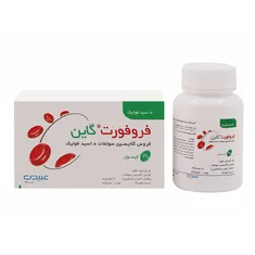 کپسول فروفورت گاین عبیدی بهبود کم‌خونی 30 عددی | Ferro Fort Gyn Capsule - Abidi