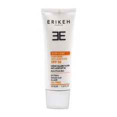فلویید ضد آفتاب و ضد جوش SPF 50 اریکه | Sunscreen Anti-acne Fluid SPF 50 - Erikeh